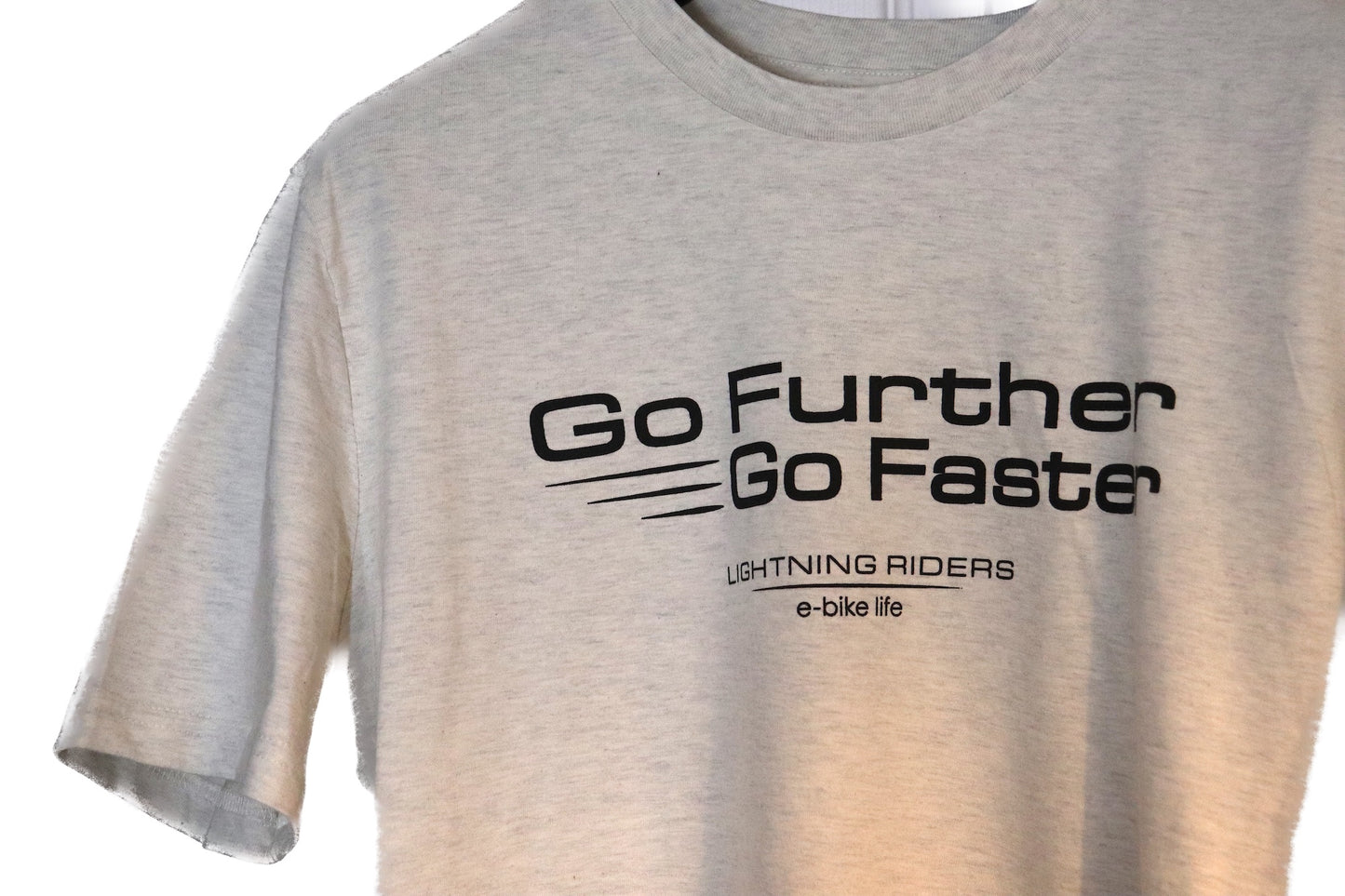 Go Further Go Faster E-Bike  T-Shirt Unisex